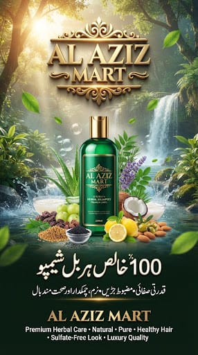 ✨ Nature's Care: Organic Herbal Shampoo for Hair Fall Control